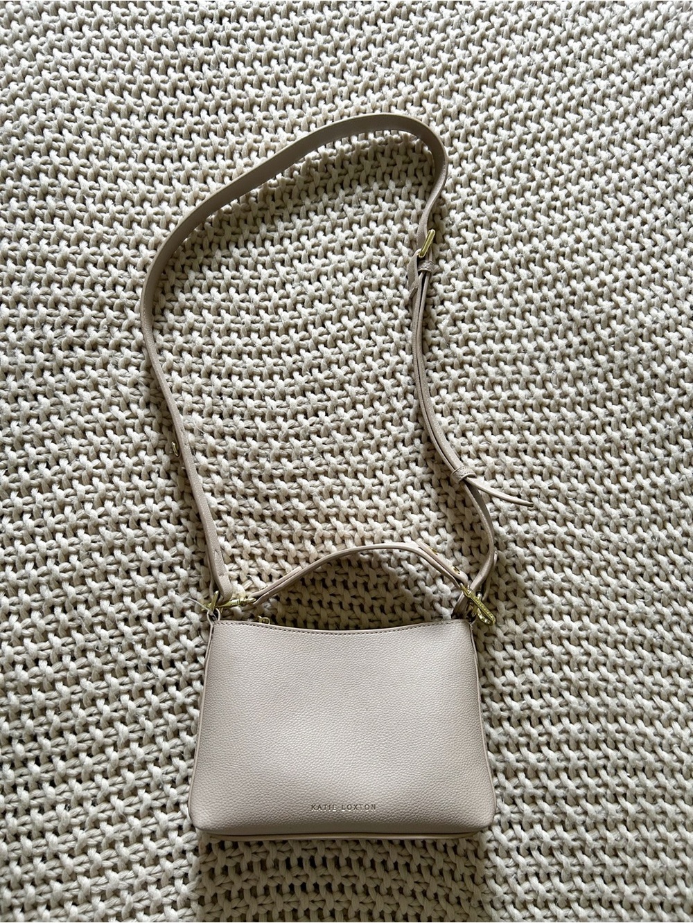 Taupe Crossbody Purse